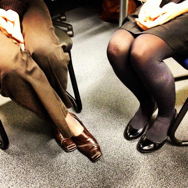 The Geneticists with their sensible shoes delivering my BRCA gene result